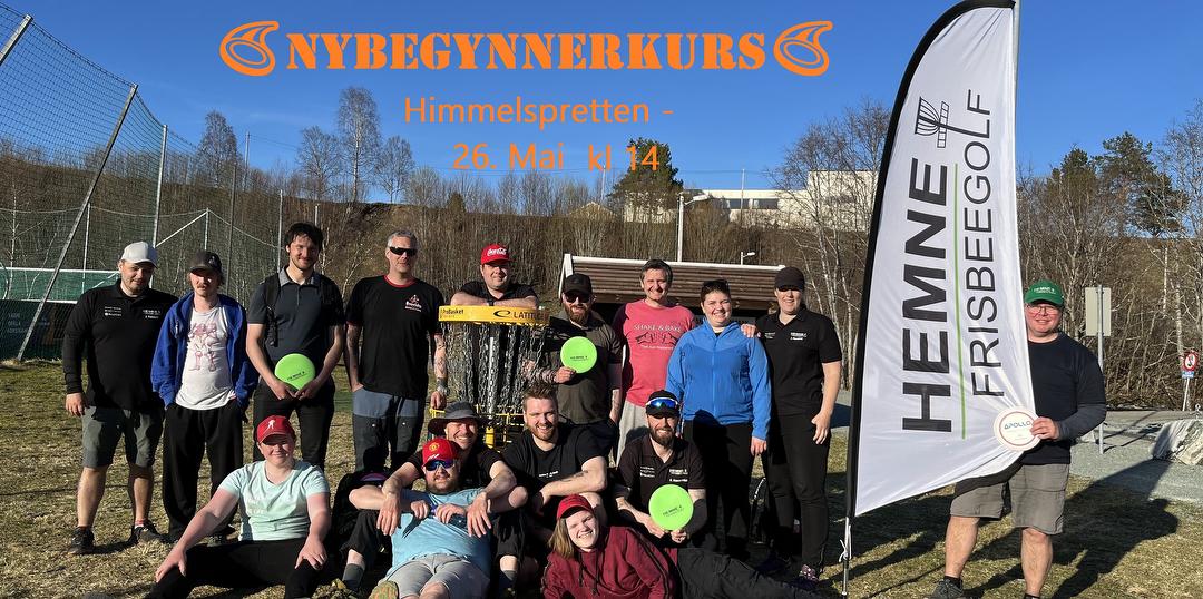 Bilde/illustrasjon for Nybegynnerkurs i frisbeegolf
