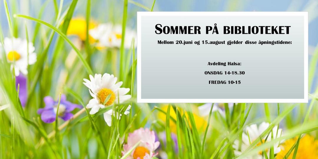 Bilde/illustrasjon for Sommeråpent bibliotek