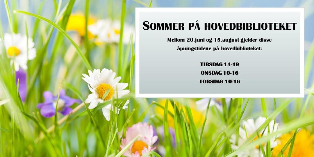Bilde/illustrasjon for Sommeråpent bibliotek