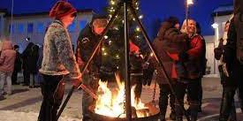 Bilde/illustrasjon for Julegrantenning Kyrksæterøra