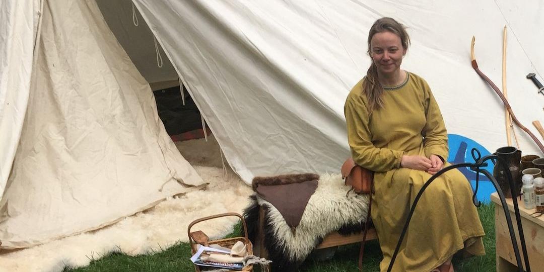 Bilde/illustrasjon for Vikingleir på Vinjeøra