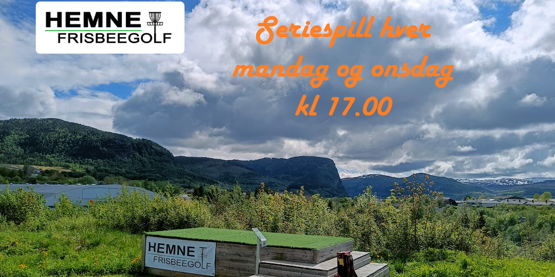 Bilde/illustrasjon for đ„ Frisbeegolf 18-hullsbanen