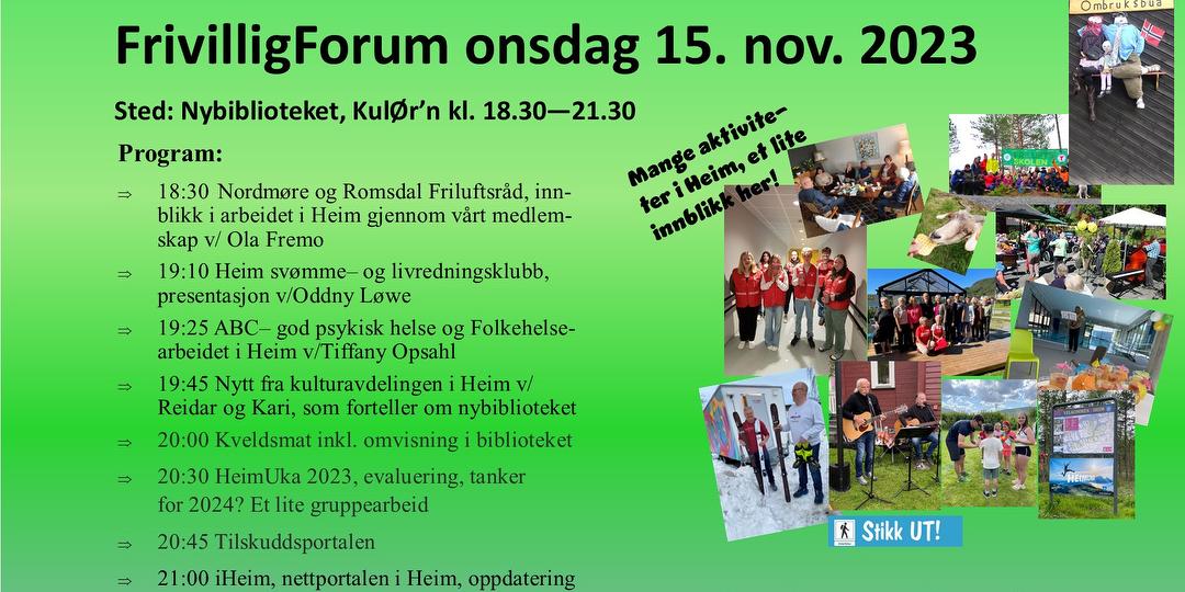 Bilde/illustrasjon for FrivilligForum