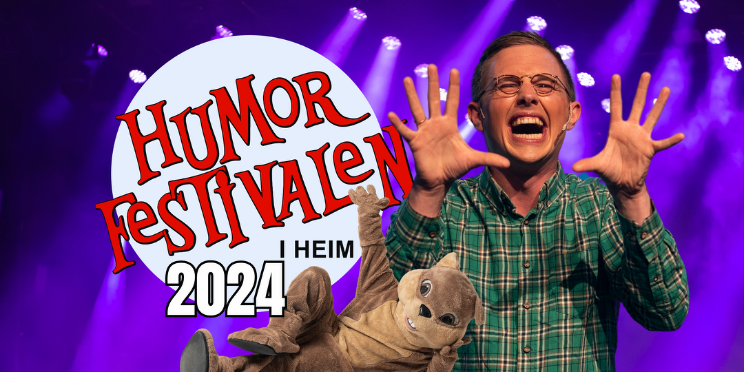 Bilde/illustrasjon for Humorfestivalen i Heim