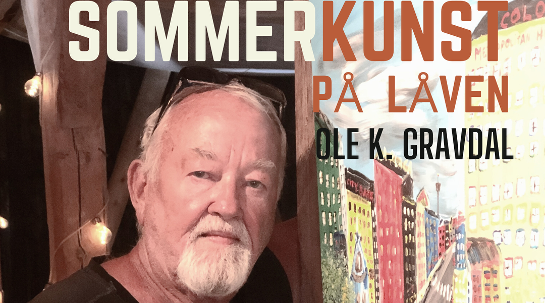 Bilde/illustrasjon for SommerKunst på Låven med Ole K. Gravdal