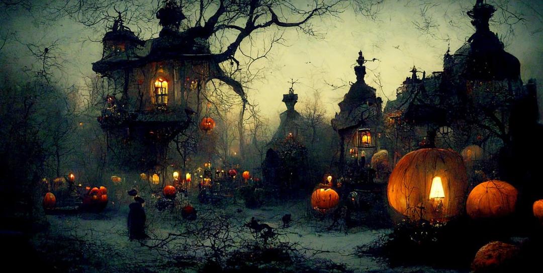 Bilde/illustrasjon for Halloweenfest