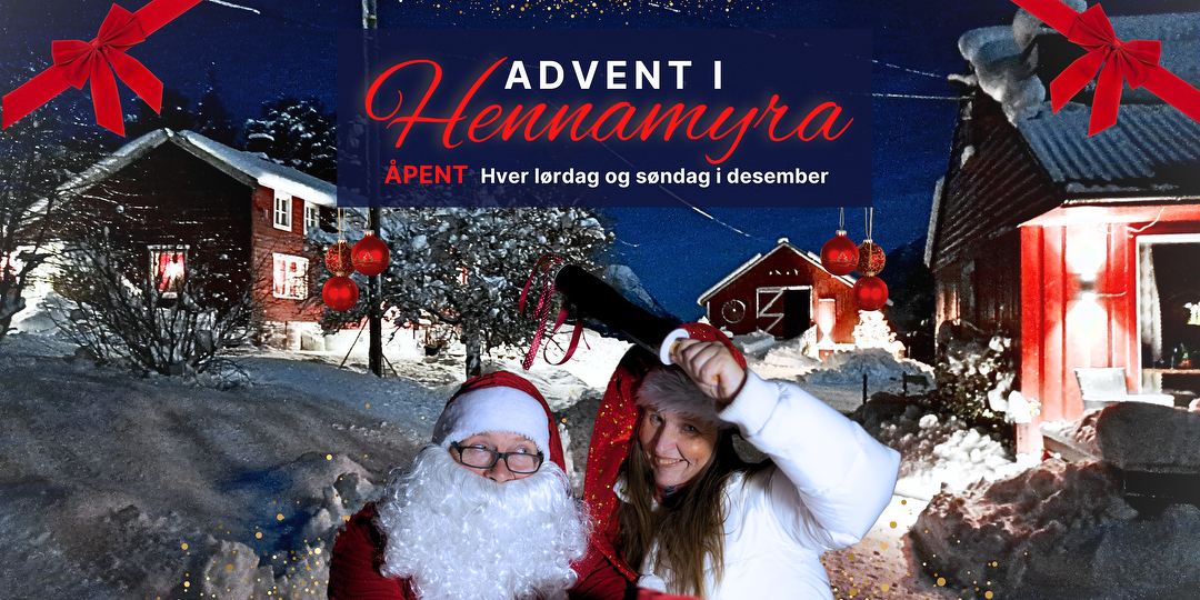 Bilde/illustrasjon for Advent i Hennamyra🎅🏼