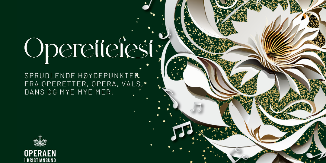 Bilde/illustrasjon for Operettefest i Kristiansund, inkludert buss