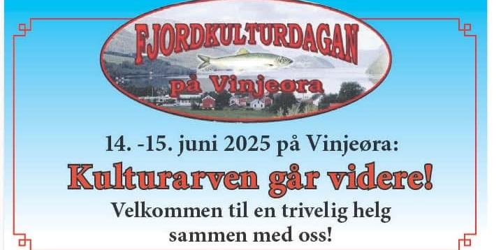 Bilde/illustrasjon for Fjordkulturdagan på Vinjeøra