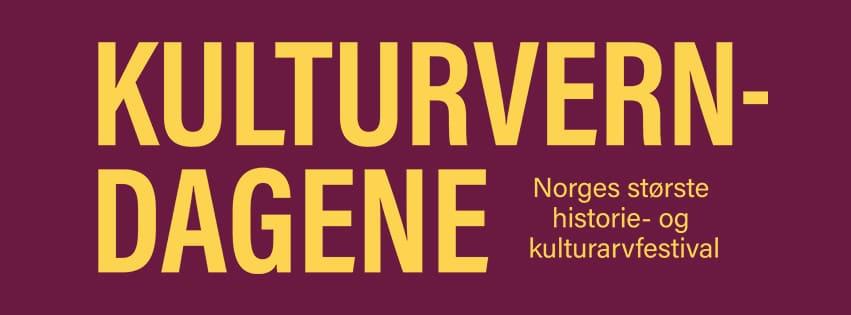Bilde/illustrasjon for Kulturverndagene 2025