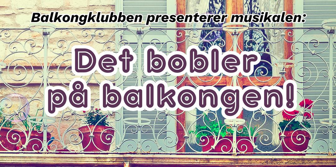 Bilde/illustrasjon for Det bobler på balkongen (EKSTRA)