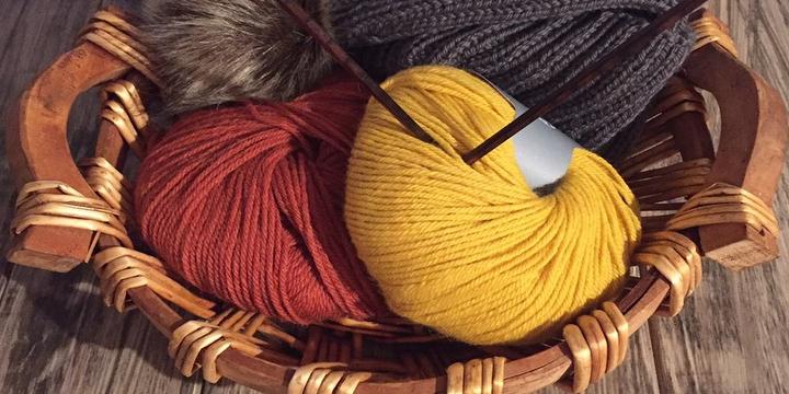 Bilde/illustrasjon for Strikkekafé på biblioteket Strikkekafé på biblioteket